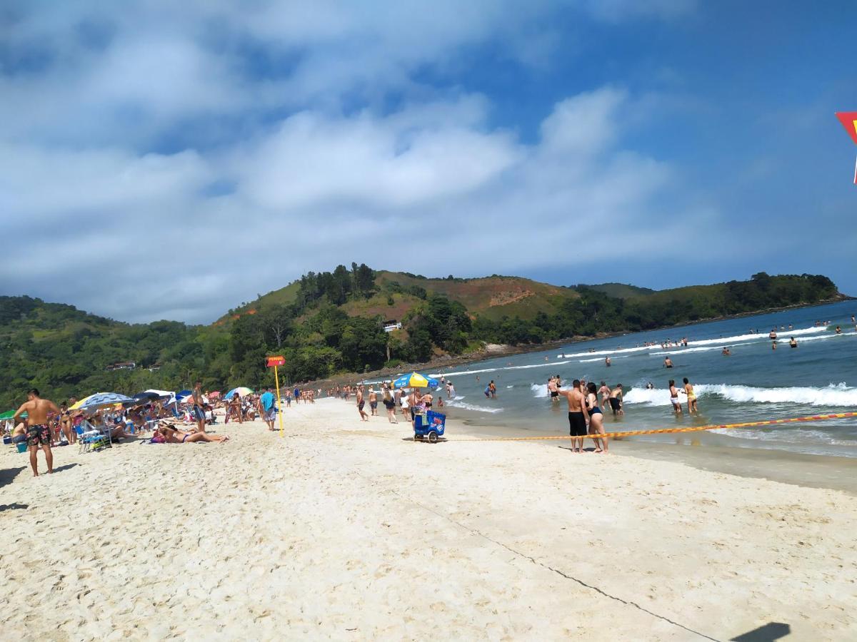 Casa Na Praia De Maresias Em Condominio Com Piscina Aquecida Na Av Principal De Maresias Kültér fotó